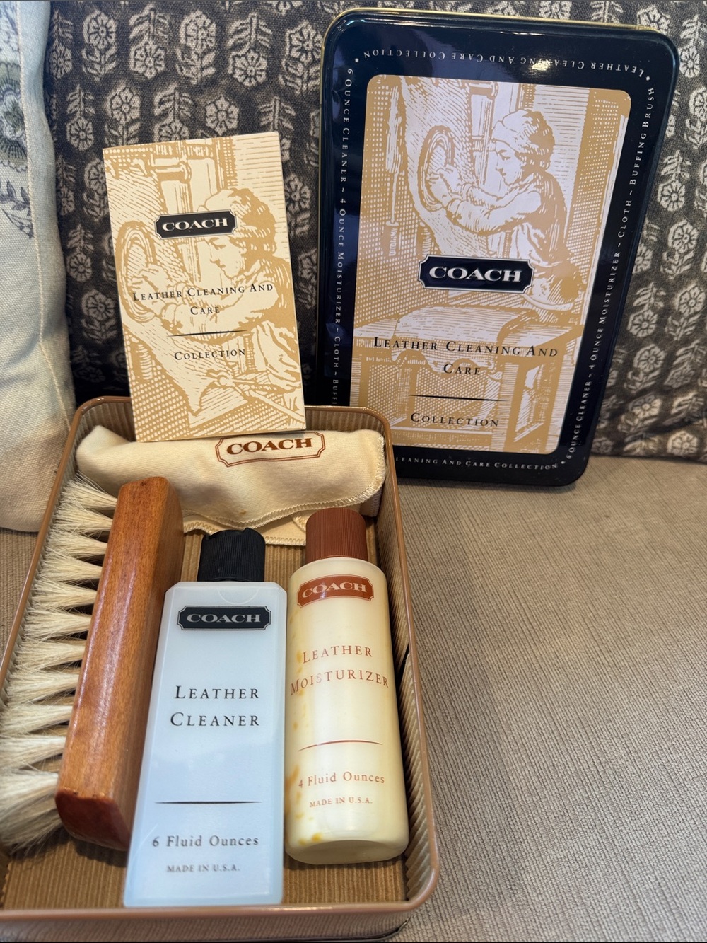 Vintage Coach Leather Cleaning & Care Collection Kit